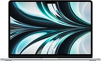 Apple MacBook Air 13.6 (Liquid True Tone Retina Display) M2 (8-Core GPU) 8 GB RAM 256 GB SSD [Mid 2022] silber – Ansicht 1