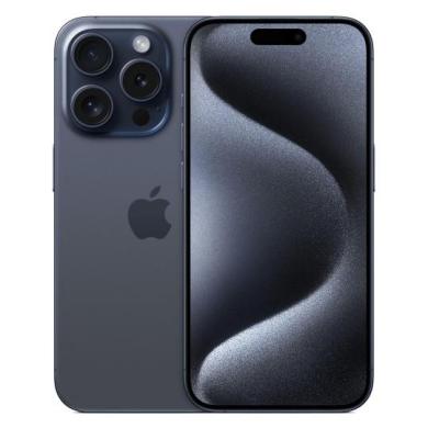 Apple iPhone 15 Pro 128GB Titan blau – Ansicht 1