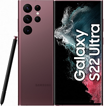 Samsung Galaxy S22 Ultra Dual SIM 128GB burgundy – Ansicht 1