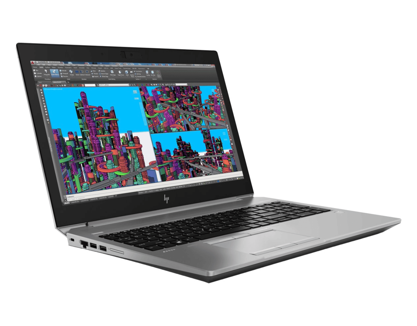 HP ZBook 15 G5 15,6 Zoll 1920x1080 Full HD Intel Core i7 512GB SSD 32GB Windows 11 Pro Nvidia Quadro P1000 – Ansicht 1