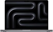 Apple MacBook Pro 14 (Liquid Retina XDR Display) M3 (8-Core CPU, 10-Core GPU) 8 GB RAM 512 GB SSD [Late 2023] space grau – Ansicht 1