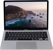 Apple MacBook Air 13.3 (True Tone Retina Display) M1 (7-Core GPU) 8 GB RAM 256 GB PCIe SSD [Late 2020] silber – Ansicht 1