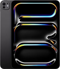Apple iPad Pro 11 256GB [Wi-Fi + Cellular, Modell 2025] space schwarz – Ansicht 1