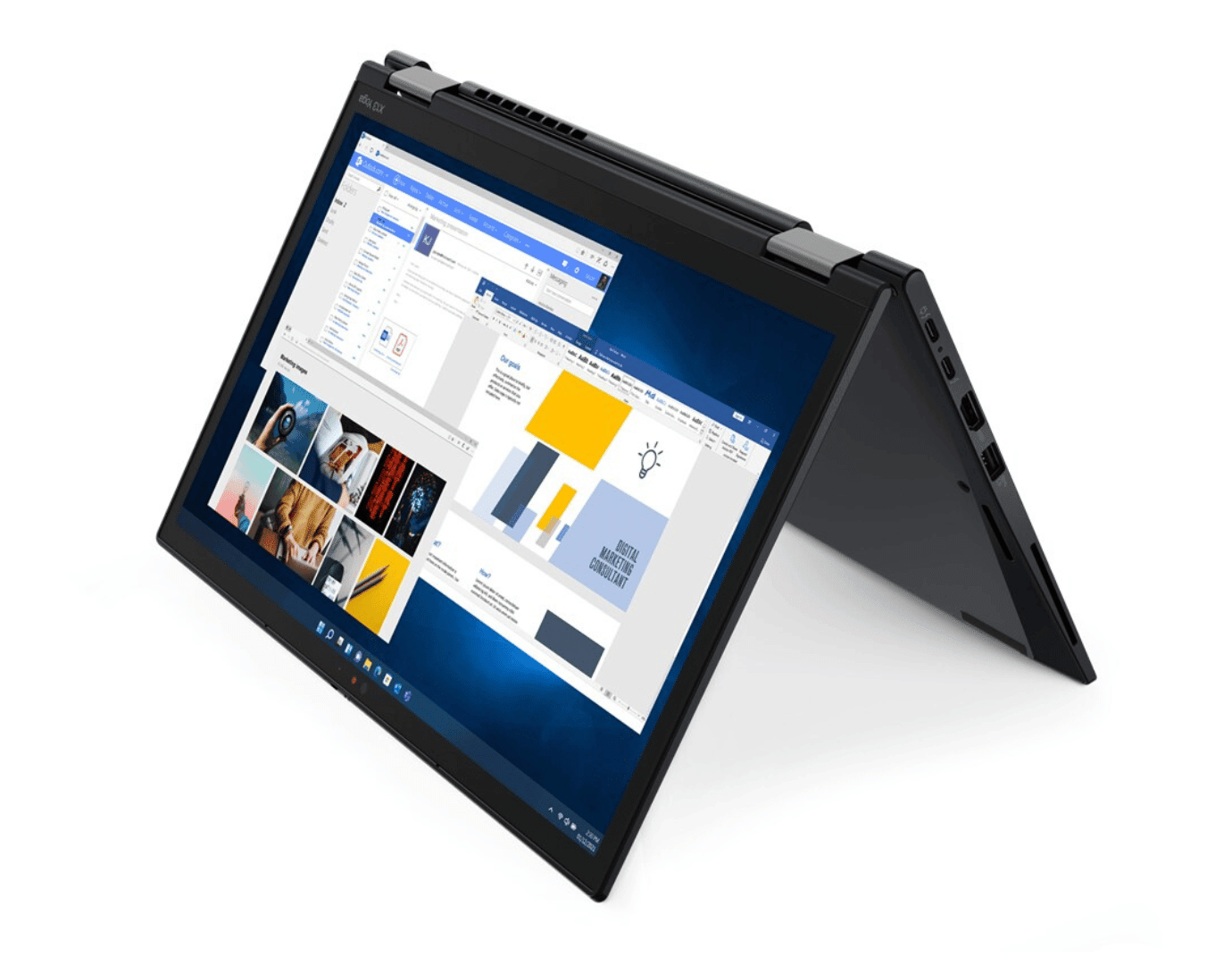Lenovo ThinkPad X1 Yoga Gen 3 14 Zoll Touch Display Intel Core i5 256GB SSD 8GB Windows 11 Pro Webcam – Ansicht 1