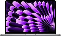 Apple MacBook Air 13.6 (Liquid True Tone Retina Display) M3 (8-Core CPU, 8-Core GPU) 8 GB RAM 256 GB SSD [Early 2024] space grau – Ansicht 1