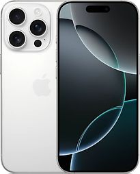 Apple iPhone 16 Pro 128GB titan weiß – Ansicht 1
