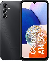 Samsung Galaxy A14 5G Dual SIM 64GB black – Ansicht 1