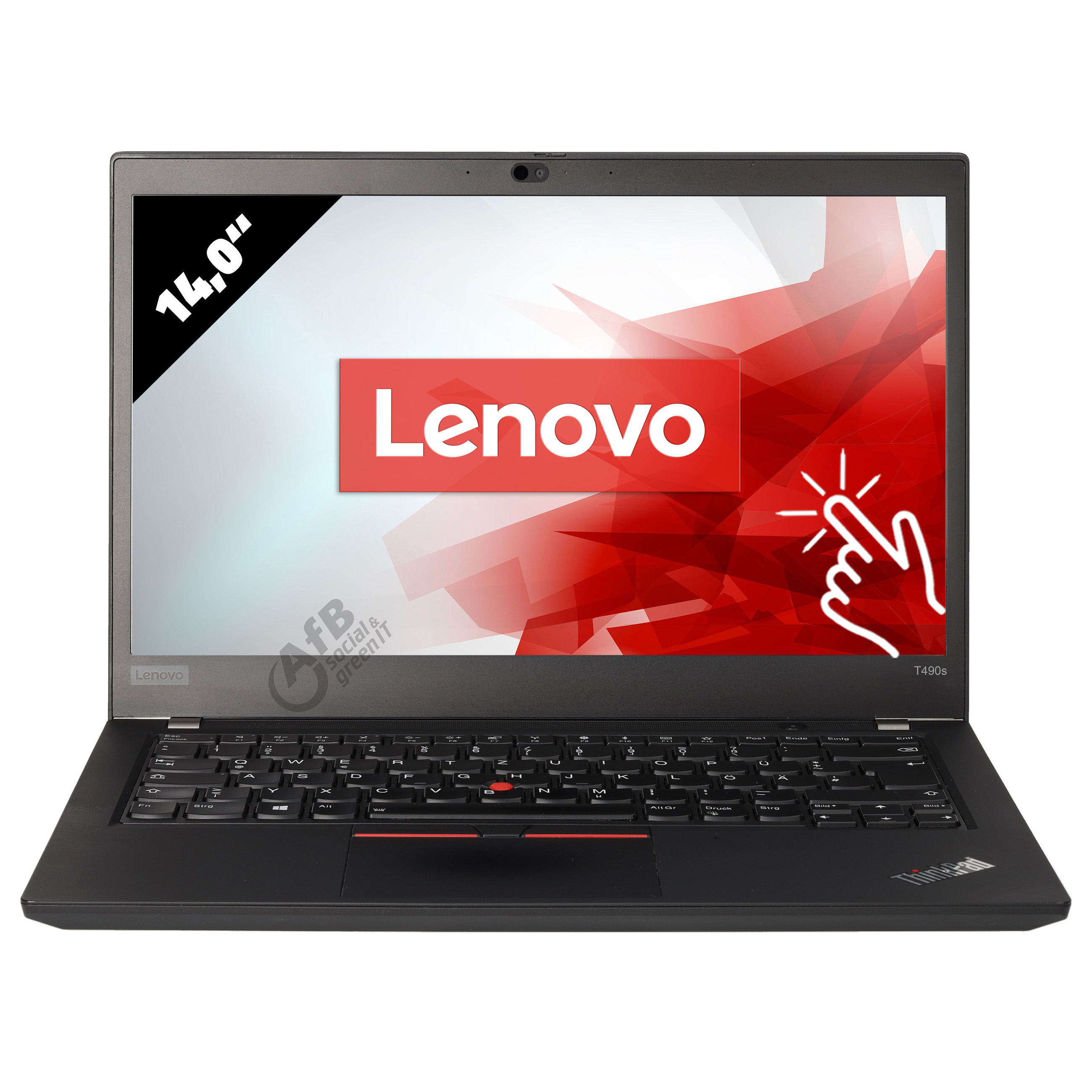 Lenovo ThinkPad T490s – Ansicht 1