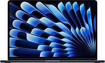 Apple MacBook Air 15.3 (Liquid True Tone Retina Display) M2 (8-Core CPU, 10-Core GPU) 8 GB RAM 256 GB SSD [Mid 2023] mitternacht – Ansicht 1