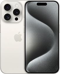 Apple iPhone 15 Pro 128GB titan weiß – Ansicht 1
