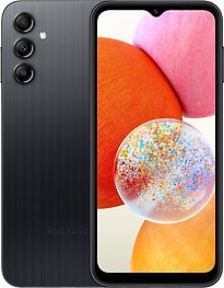 Samsung Galaxy A14 Dual SIM 64GB black mist – Ansicht 1