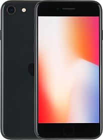 Apple iPhone SE 2020 64GB schwarz – Ansicht 1
