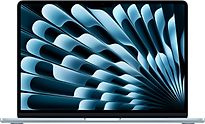 Apple MacBook Air 13.6 (Liquid True Tone Retina Display) M4 (10-Core CPU, 10-Core GPU) 16 GB RAM 512 GB SSD [Early 2025] himmelblau – Ansicht 1