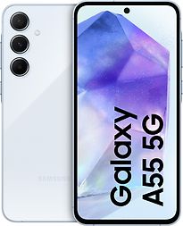 Samsung Galaxy A55 5G Dual SIM 128GB awesome iceblue – Ansicht 1