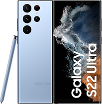 Samsung Galaxy S22 Ultra Dual SIM 128GB sky blue – Ansicht 1