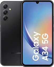 Samsung Galaxy A34 5G Dual SIM 128GB awesome black – Ansicht 1