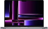 Apple MacBook Pro 14.2 (Liquid Retina XDR Display) M2 Pro (10-Core CPU, 16-Core GPU) 16 GB RAM 512 GB SSD [Early 2023] space grau – Ansicht 1