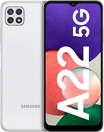 Samsung Galaxy A22 5G Dual SIM 128GB white – Ansicht 1