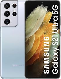 Samsung Galaxy S21 Ultra 5G Dual SIM 128GB phantom silver – Ansicht 1