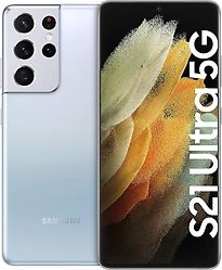 Samsung Galaxy S21 Ultra 5G Dual SIM 512GB phantom silver – Ansicht 1