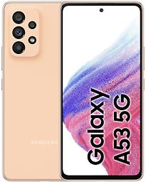 Samsung Galaxy A53 5G Dual SIM 128GB awesome peach – Ansicht 1