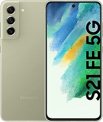 Samsung Galaxy S21 FE 5G Dual SIM 128GB olive – Ansicht 1