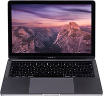 Apple MacBook Pro mit Touch Bar und Touch ID 13.3 (True Tone Retina Display) 2.3 GHz Intel Core i5 8 GB RAM 512 GB SSD [Mid 2018] space grau – Ansicht 1