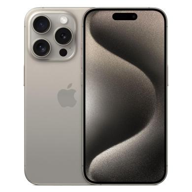 Apple iPhone 15 Pro 128GB Titan natur – Ansicht 1