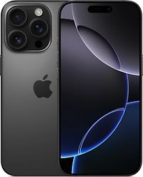 Apple iPhone 16 Pro 128GB titan schwarz – Ansicht 1