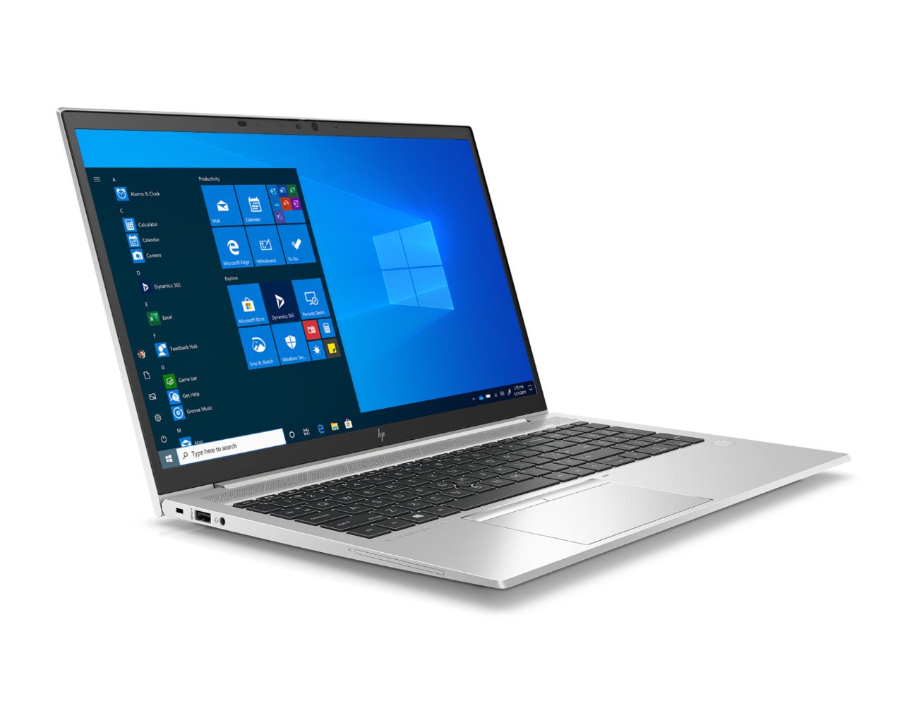 HP EliteBook 850 G8 15,6 Zoll 1920x1080 Full HD Intel Core i5 256GB SSD 16GB Windows 11 Pro Webcam – Ansicht 1