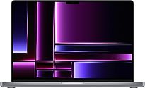 Apple MacBook Pro 16.2 (Liquid Retina XDR Display) M2 Pro (12-Core CPU, 19-Core GPU) 16 GB RAM 512 GB SSD [Early 2023] space grau – Ansicht 1
