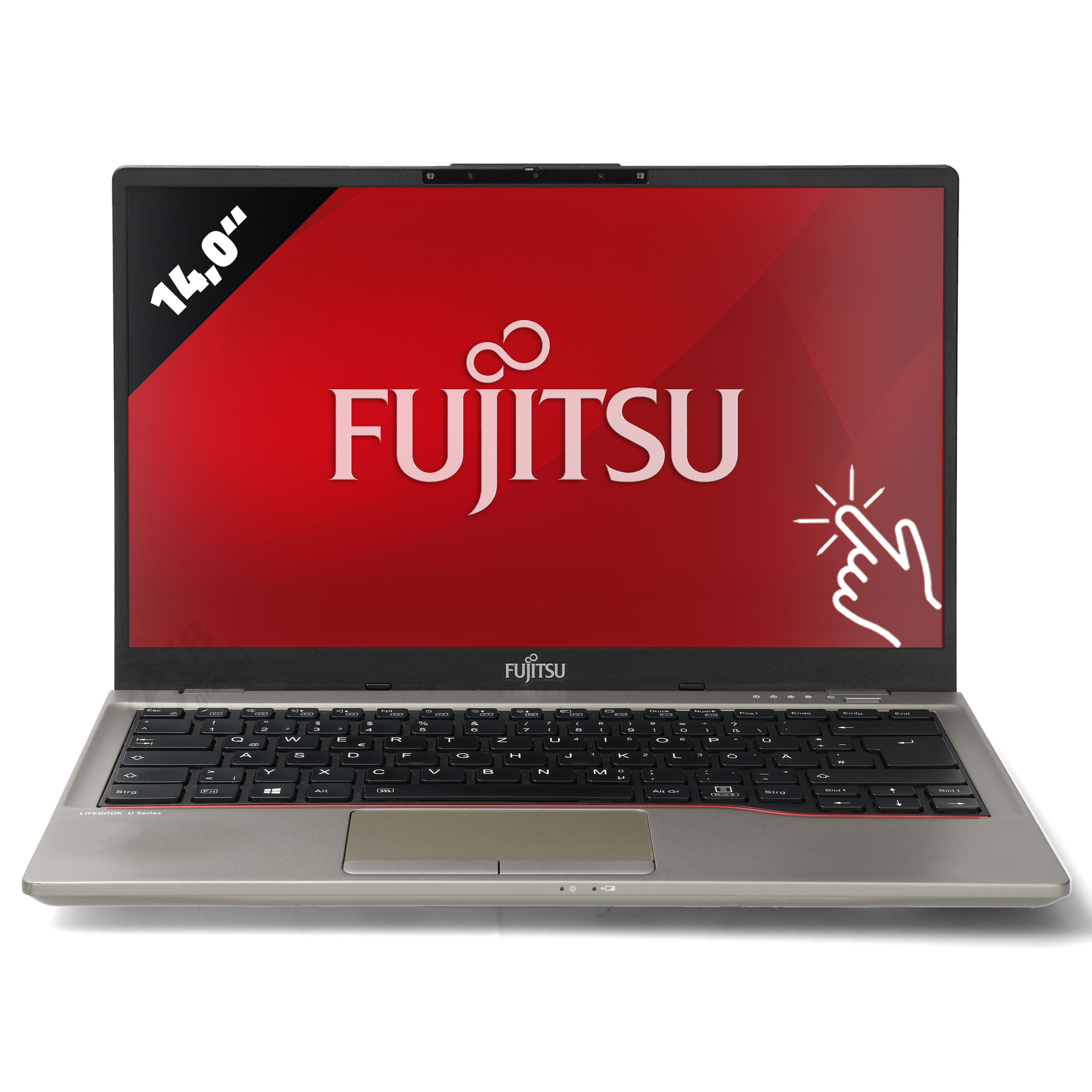 Fujitsu LifeBook U7411 – Ansicht 1