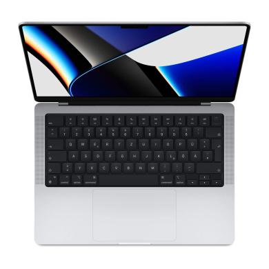 Apple MacBook Pro 2021 14" Apple M1 Pro 10-Core CPU | 14-Core GPU | 1 TB SSD 16 GB silber – Ansicht 1